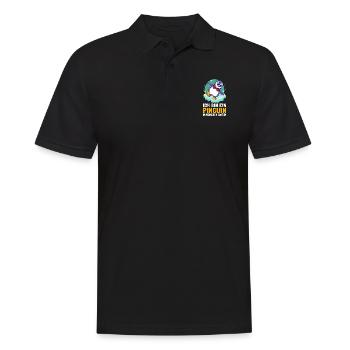 Je suis un pingouin en costume humain Pingouins - Polo Homme - noir - Devant - Kai (181cm)