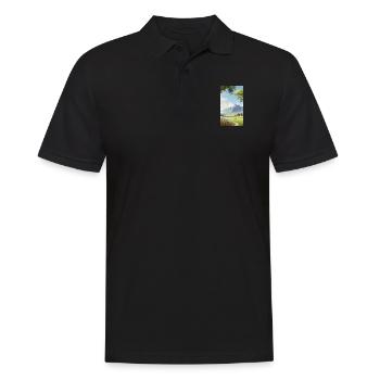 Paysage - Polo Homme - noir - Devant - Kai (181cm)