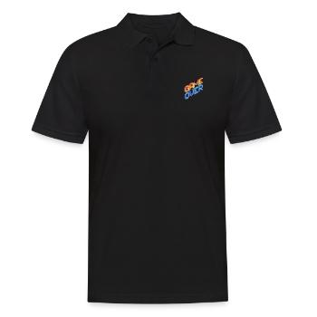 Gamer Game Over Pc-Spiel Computerspiel Geschenk - Männer Poloshirt - Schwarz - Vorne - Kai (181cm)