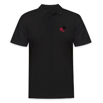 ehe loading - Männer Poloshirt - Schwarz - Vorne - Kai (181cm)
