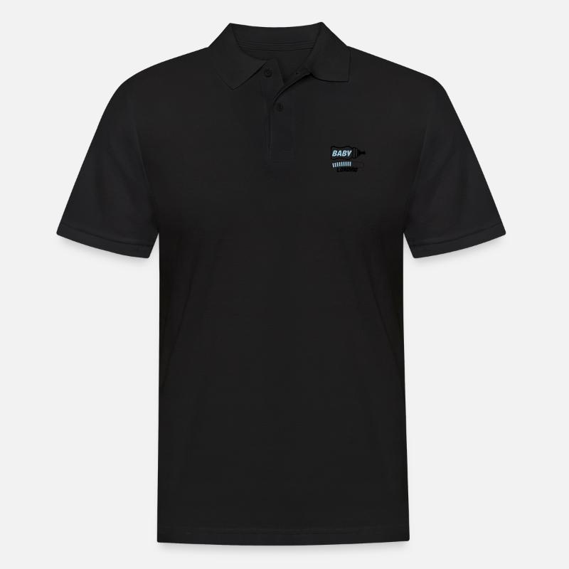 chargement de bébé 2 - Polo Homme - noir