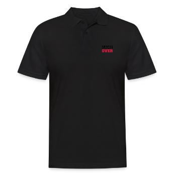 game over - Polo Homme - noir - Devant - Kai (181cm)