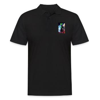 Alien | UFO | Spaceship | UAP | alien - Men's Polo Shirt - black - Front - Kai (181cm)