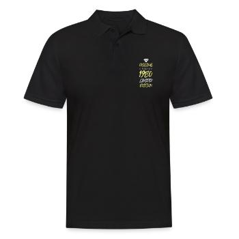 1980 Édition limitée - Polo Homme - noir - Devant - Kai (181cm)