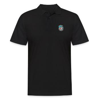 Libérez la mer Sirène Étoile de mer Environnement Nature - Polo Homme - noir - Devant - Kai (181cm)