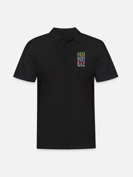 Whatever the music... - Men's Polo Shirt - black