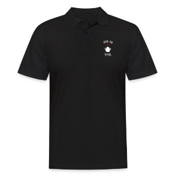 J'peux pas j'ai Poterie - Polo Homme - noir - Devant - Kai (181cm)