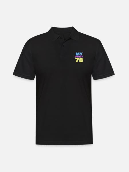 78 - Polo Homme - noir