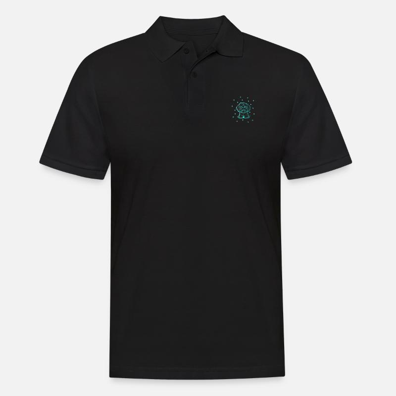 Havanese with small paws - Men's Polo Shirt - black
