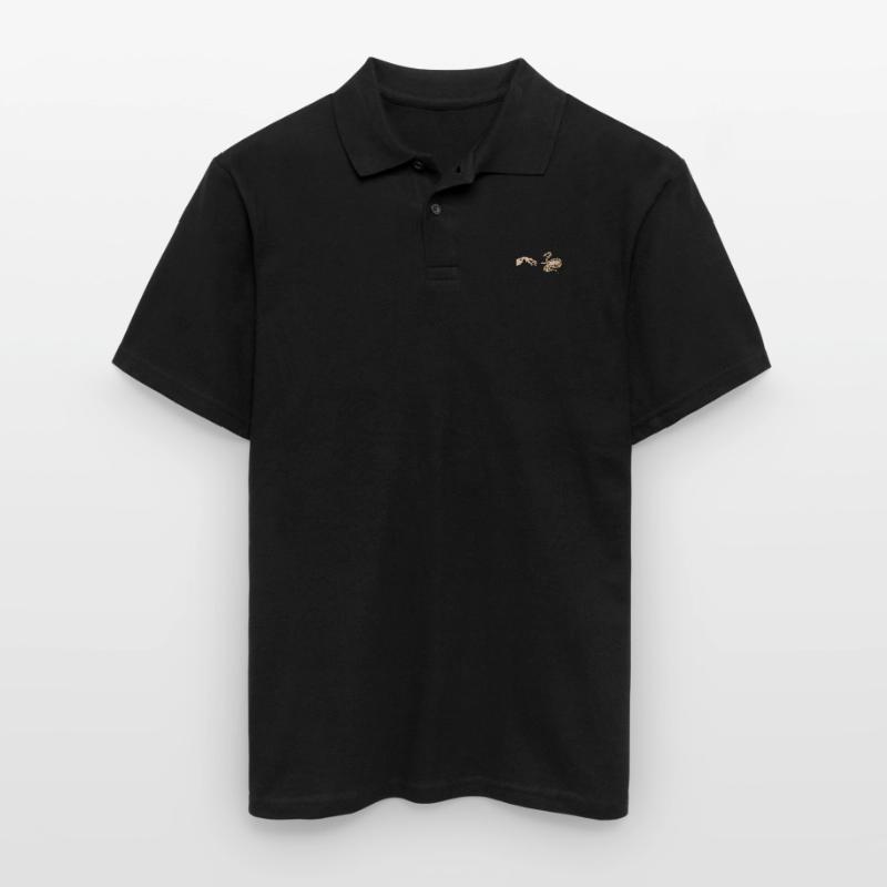 Python Liebe Lustige Python Schlange Männer Poloshirt