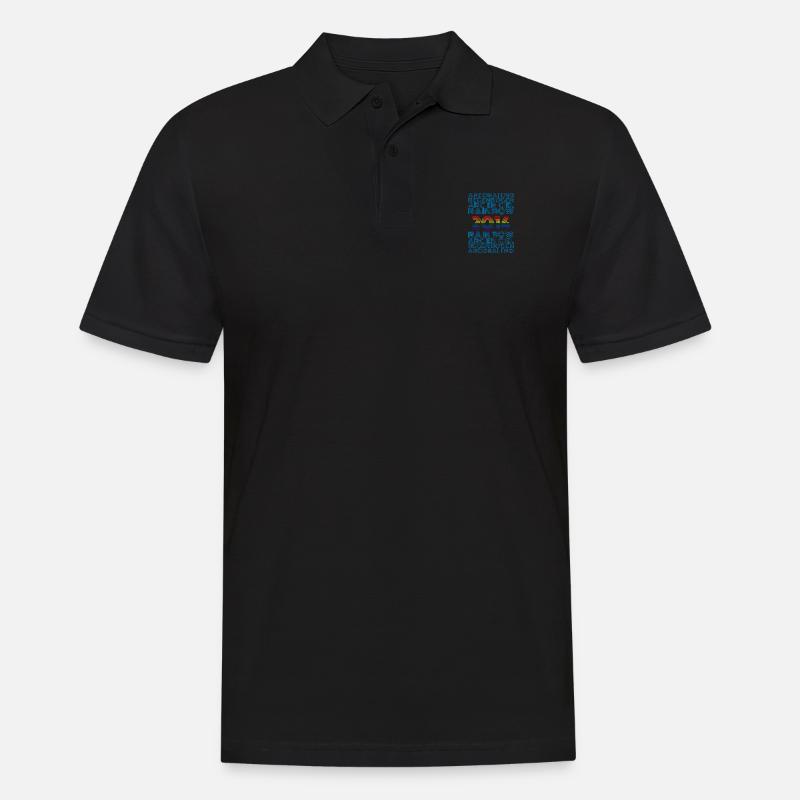 2014 - Männer Poloshirt - Schwarz