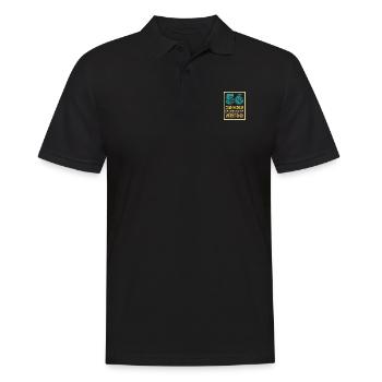 Age 56 - Men's Polo Shirt - black - Front - Kai (181cm)