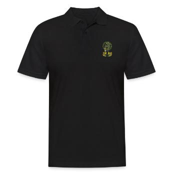 Top Dad Top Dad Father's Day Military Soldiers - Men's Polo Shirt - black - Front - Kai (181cm)