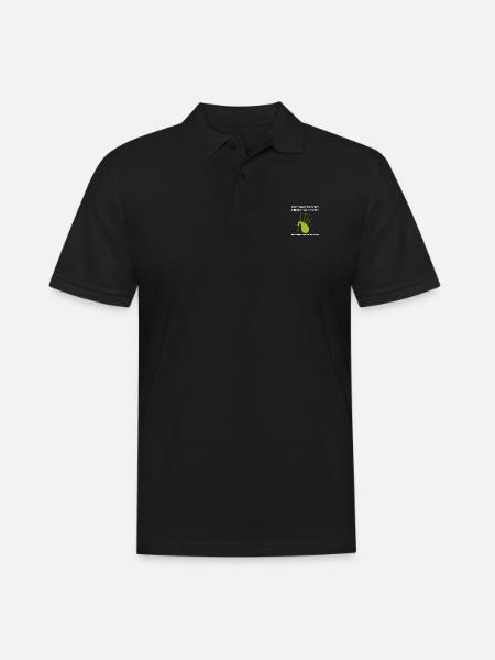 Schottland Dudelsack Bagpipe Musiker - Männer Poloshirt - Schwarz