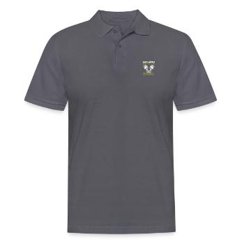 Echte Männer riechen nach Diesel - Männer Poloshirt - Anthrazit - Vorne - Nico (186cm)