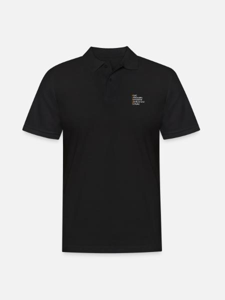 Klaus Name Geschenk - Männer Poloshirt - Schwarz