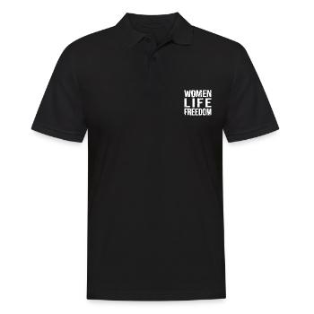 Women life freedom - Polo Homme - noir - Devant - Kai (181cm)