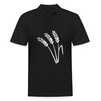 Grain - Men's Polo Shirt - black - Front - Kai (181cm)