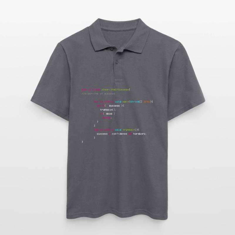 Algorithm Of Success - Coder - Informatiker Männer Poloshirt