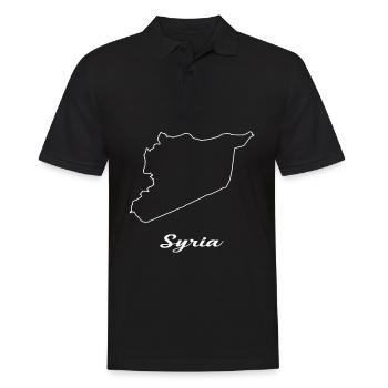Carte du drapeau du Chili - Polo Homme - noir - Devant - Kai (181cm)