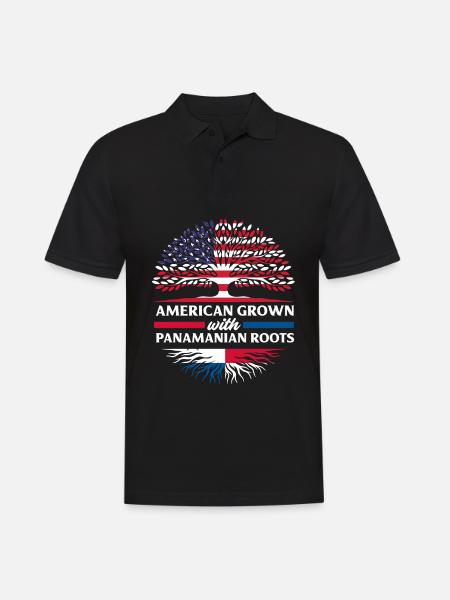 Funny Panama Panamanian Panamanian Gift - Men's Polo Shirt - black