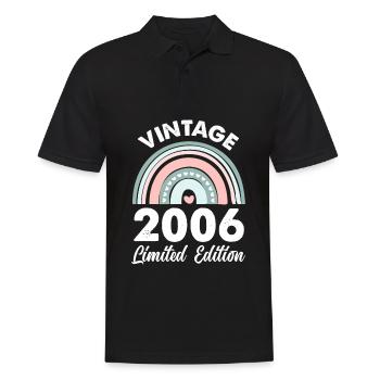 16th Birthday Girl - Men's Polo Shirt - black - Front - Kai (181cm)