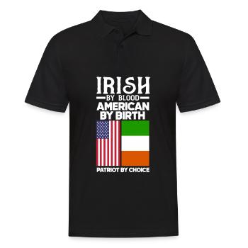 Irish Ireland St.Patrick's Day Gift - Polo Homme - noir - Devant - Kai (181cm)
