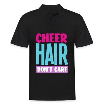 Drôle de pom-pom girl Cheerleading Cadeau - Polo Homme - noir - Devant - Kai (181cm)