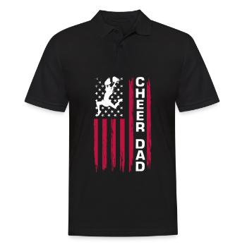 Drôle de pom-pom girl Cheerleading Cadeau - Polo Homme - noir - Devant - Kai (181cm)