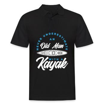 Kayak Canoë - Polo Homme - noir - Devant - Kai (181cm)