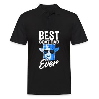 Papa Père Cadeau de la fête des pères - Polo Homme - noir - Devant - Kai (181cm)