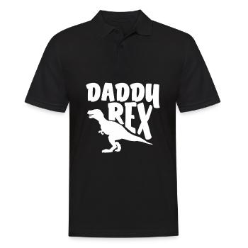 Papa Père Cadeau de la fête des pères - Polo Homme - noir - Devant - Kai (181cm)