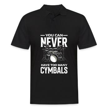 Drums Drummer Gift - Polo Homme - noir - Devant - Kai (181cm)