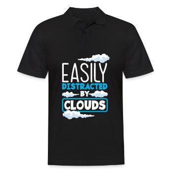 Meteorologist Meteorology Storm Chaser Gift - Men's Polo Shirt - black - Front - Kai (181cm)
