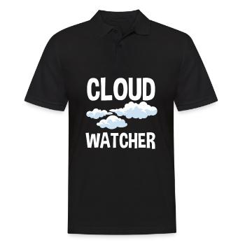 Meteorologe Meteorologie Sturmjäger Geschenk - Männer Poloshirt - Schwarz - Vorne - Kai (181cm)