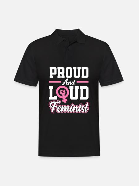 Féminisme Féministe - Polo Homme - noir