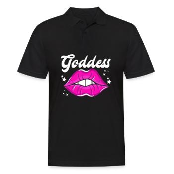 Feminismus Feministin - Männer Poloshirt - Schwarz - Vorne - Kai (181cm)