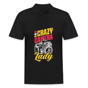 Drôle Photographie Photographe Photographe Cadeau - Polo Homme - noir - Devant - Kai (181cm)