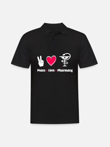 Apothecary Apothecary Apothecary Pharmacy Gift - Men's Polo Shirt - black