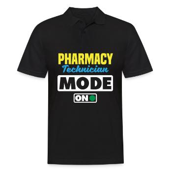 Apothecary Apothecary Apothecary Pharmacy Gift - Men's Polo Shirt - black - Front - Kai (181cm)