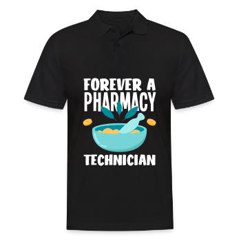 Apothecary Apothecary Apothecary Pharmacy Gift - Men's Polo Shirt - black - Front - Kai (181cm)