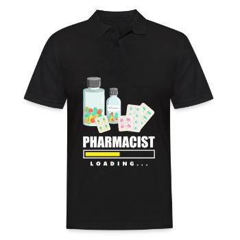 Apothecary Apothecary Apothecary Pharmacy Gift - Men's Polo Shirt - black - Front - Kai (181cm)