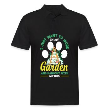 Jardinier, Jardinier, Jardinier, Jardinier Amateur, Plantes - Polo Homme - noir - Devant - Kai (181cm)