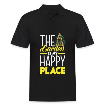 Jardinier, Jardinier, Jardinier, Jardinier Amateur, Plantes - Polo Homme - noir - Devant - Kai (181cm)
