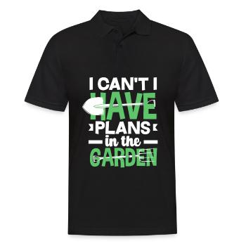 Jardinier, Jardinier, Jardinier, Jardinier Amateur, Plantes - Polo Homme - noir - Devant - Kai (181cm)