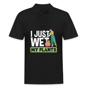 Jardinier, Jardinier, Jardinier, Jardinier Amateur, Plantes - Polo Homme - noir - Devant - Kai (181cm)