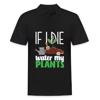 Jardinier, Jardinier, Jardinier, Jardinier Amateur, Plantes - Polo Homme - noir - Devant - Kai (181cm)