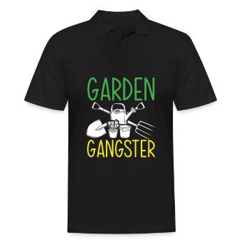 Jardinier, Jardinier, Jardinier, Jardinier Amateur, Plantes - Polo Homme - noir - Devant - Kai (181cm)