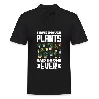 Jardinier, Jardinier, Jardinier, Jardinier Amateur, Plantes - Polo Homme - noir - Devant - Kai (181cm)