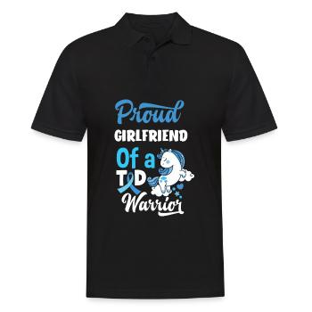 Cadeau pour diabétiques de type 1 pour diabétiques de type 1 - Polo Homme - noir - Devant - Kai (181cm)